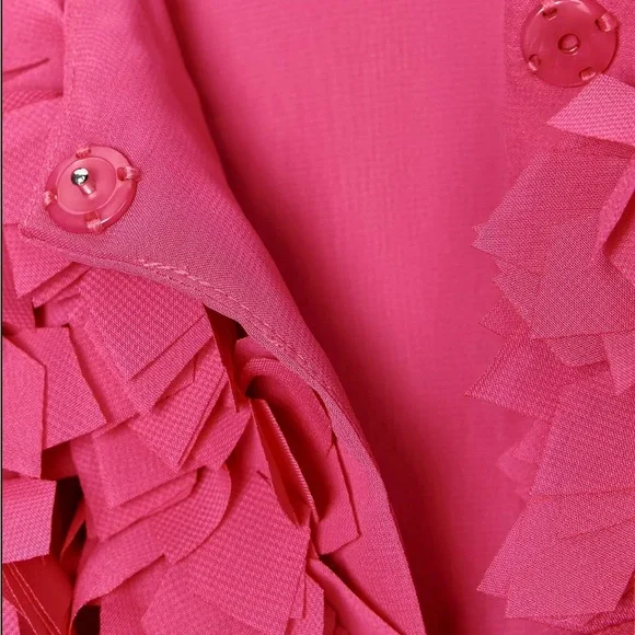 Zara floral texture petal Jacket “ Blogger Fav” - Picture 5 of 5